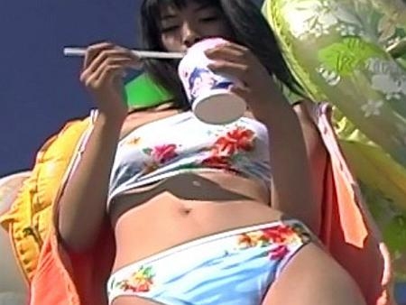 TBS佐藤渚アナがスク水を着てエロ股間を見せているぅvvv